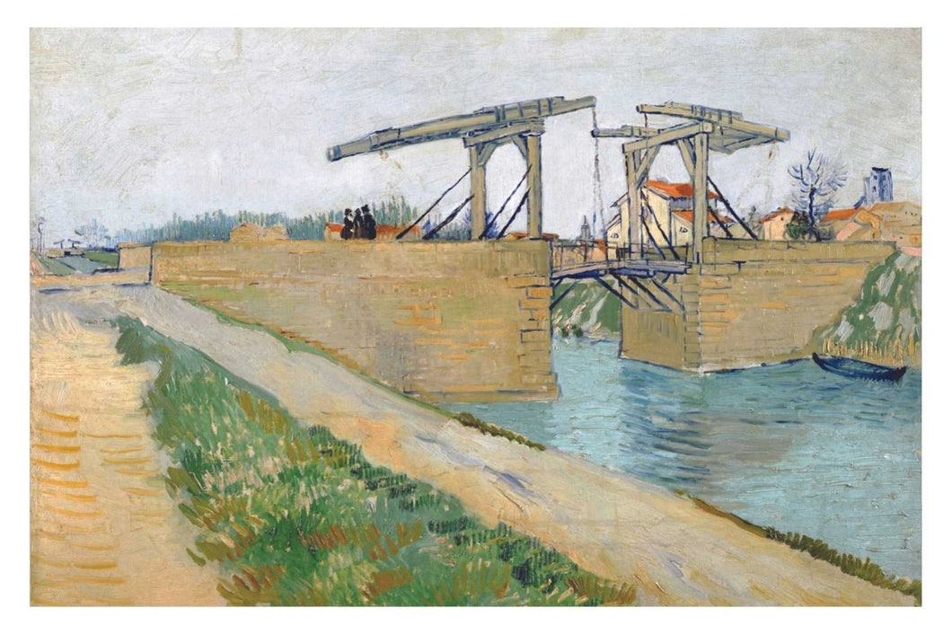 The Langlois Bridge (1888) - egoamo posters