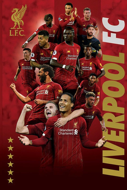 The Playeres - Liverpool FC - egoamo posters
