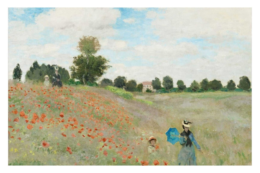 The Poppy Field near Argenteuil (1873) - egoamo posters