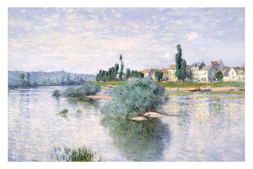 The Seine at Lavacourt (1880) - egoamo posters