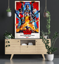 The Suicide Squad Movie Poster Room Mockup