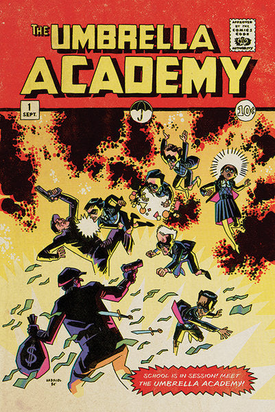 The Umbrella Academy Family Poster Egoamo.co.za Posters 