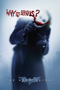 The Dark Knight - "Why So Serious" Joker Poster - egoamo.co.za