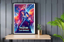 Thor Love and Thunder Movie Poster room mockups