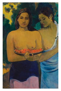Two Tahitian Women - egoamo posters