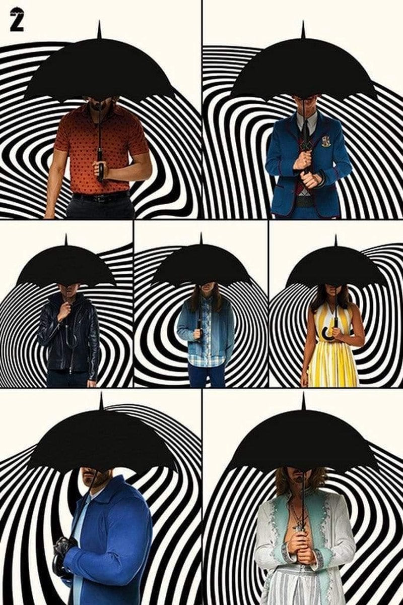 Umbrella Academy Family Poster Egoamo.co.za Posters 