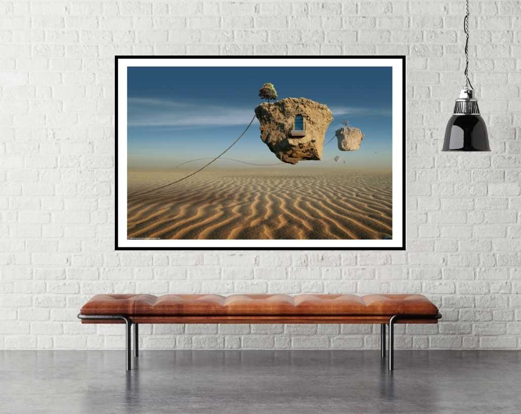 Untitled 2 by Radoslav Penchev - Surrealism Art Poster - egoamo posters - room mockup