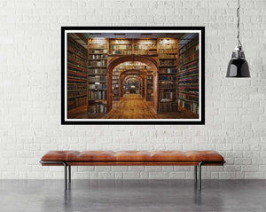 Upper Lausitzian Library of Sciences - room mockup - egoamo posters