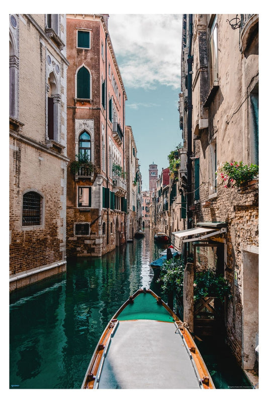 Venice Canal Poster - egoamo.co.za