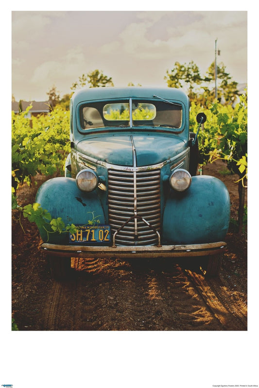 EgoAmo Original - Vintage Truck Poster - egoamo.co.za