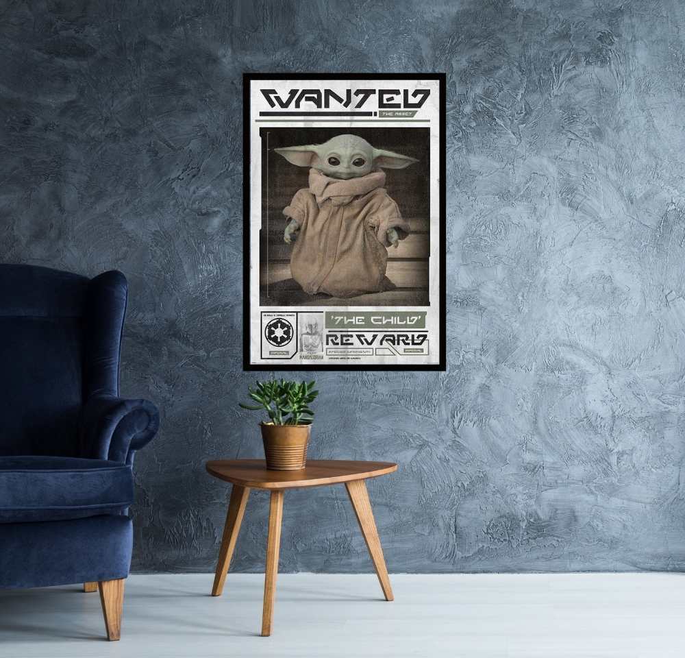 Star Wars: The Mandalorian - Wanted the Child Poster - egoamo.co.za