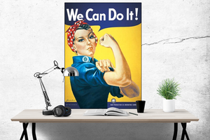 We Can Do It - Howard Miller Poster - egoamo.co.za