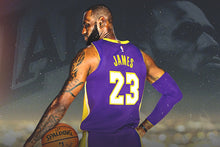 LeBron James - Welcome to the LA Lakers - Poster - egoamo.co.za
