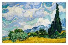 Wheat Field with Cypresses - egoamo posters