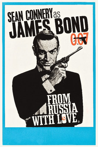 James Bond FRom Russia with Love Poster - egoamo.co.za