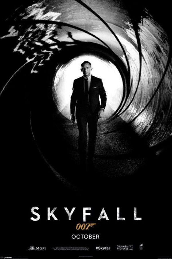 James Bond - Skyfall Teaser Poster - egoamo.co.za