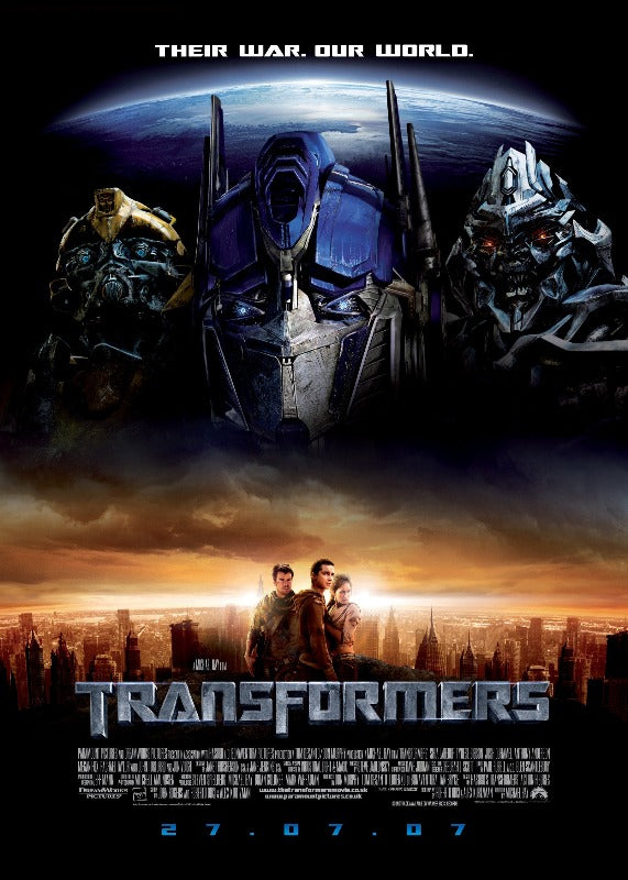 Transformers Movie Poster - egoamo posters
