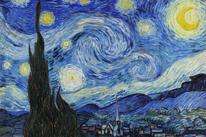 Vincent Van Gogh - Starry Night (1889) Poster - egoamo.co.za